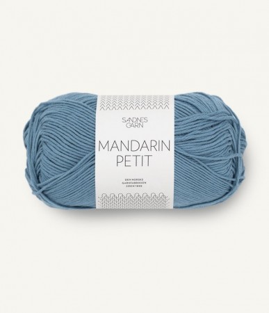 9463 Jeansblå Mandarin petit