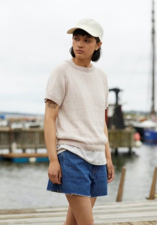 411-3 Duve Tee Pandora Dus Rosa Strikkepakke