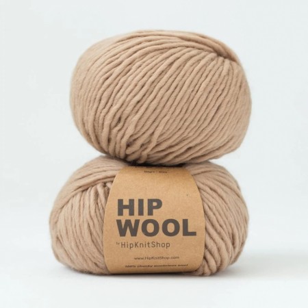 Hip Wool Cookie dough light brown