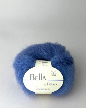Bella mohair Chambray blå 270
