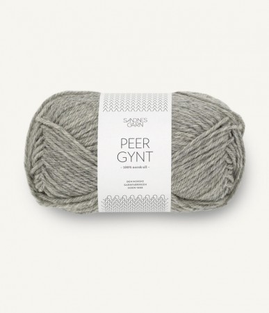Sandnes Garn PEER GYNT- GRÅMELERT 1042