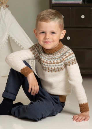 2225-1 Epos genser Trend Merino Petit Strikkepakke