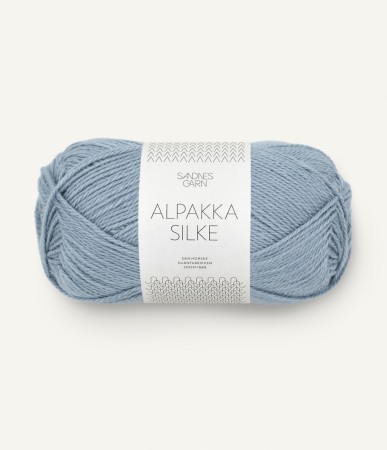 Sandnes Garn Alpakka Silke Støvet blå 6041