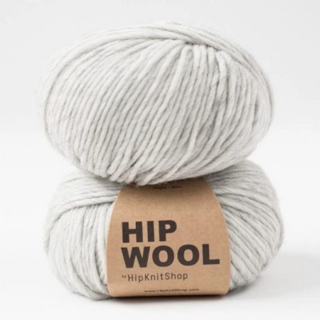 Hip Wool Foggy – light grey blend