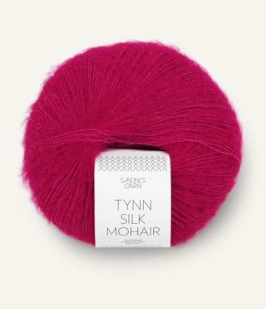 TYNN SILK MOHAIR JAZZY PINK 4600