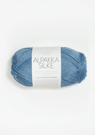 Sandnes Garn Alpakka Silke Kornblomst 6573