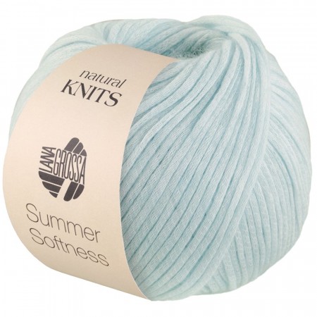 Lana Grossa Summer Softness pastellblå 017