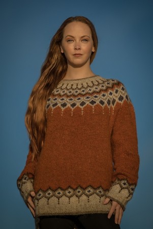 Cecilia genser Strikkepakke Tove Richter Design