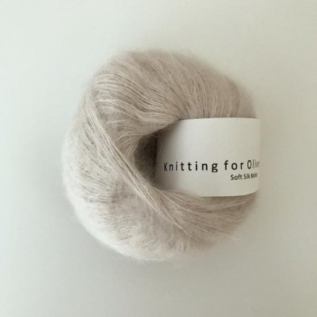 Knitting for Olive Soft Silk Mohair - Putty / Kit