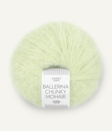 BALLERINA CHUNKY MOHAIR TENDER GREENS 9011