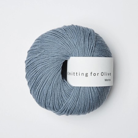 Knitting for Olive Merino - Støvet Dueblå / Dusty Dove Blue