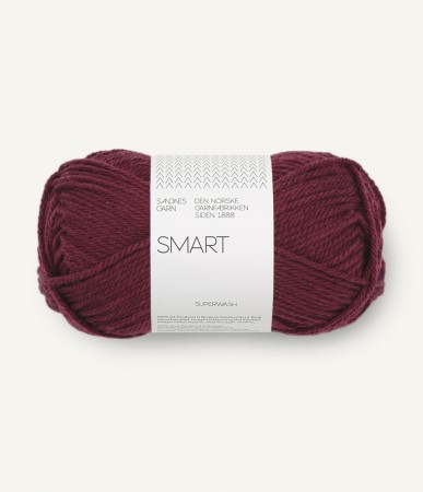 Smart Dyp burgunder 4372