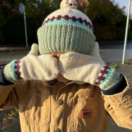 PetiteKnit Cross Set (oppskrift) papir