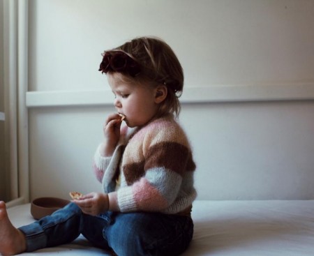 Sorbet Cardigan Mini | MilleFryd Knitwear | Oppskrift