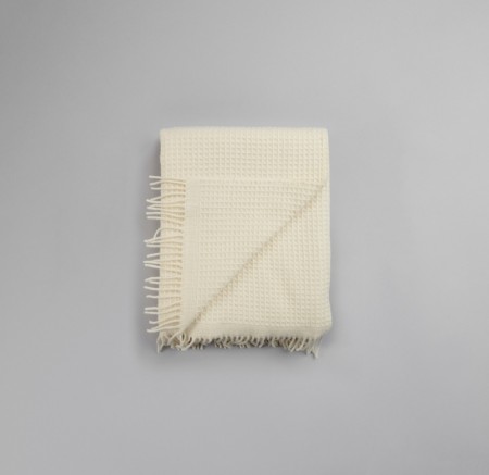 Vega NATUR lamullpledd 150x210cm 4351 | Røros Tweed 