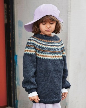 Mønsterstrikk barn
