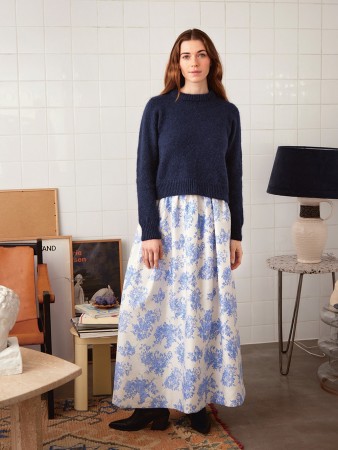 2403-7 Spencer Sweater Sunday og Tynn Silk Mohair 