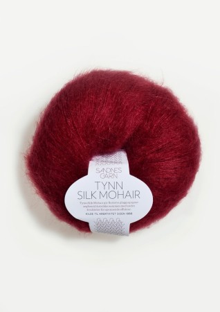 Sandnes Garn Tynn Silk Mohair Dyp Rød 4236