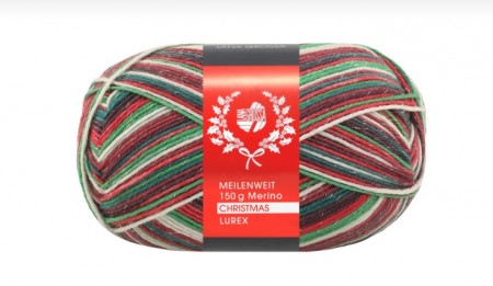 Lana Grossa Meilenweit Christmas 150 g 634 Glitter
