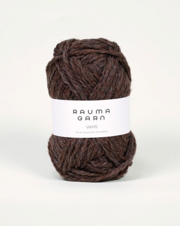 Vams Mørk brun melert - 64
