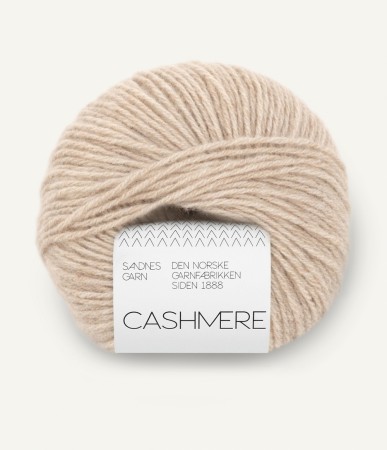 Sandnes Garn Cashmere Beige melange 3021