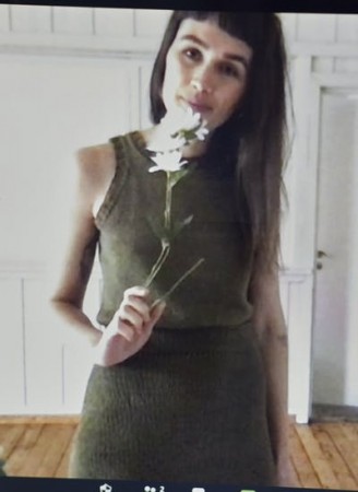 342-1 Agathe topp | Petunia | Strikkepakke Witre Design | Rauma Garn