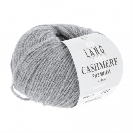 Lang Yarns Cashmere Premium 105 lys grå
