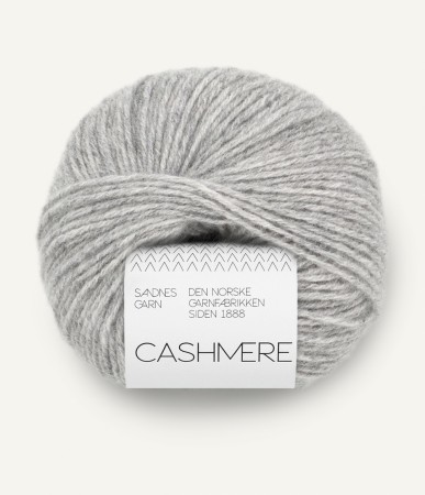 Sandnes Garn Cashmere Grey melange 1042