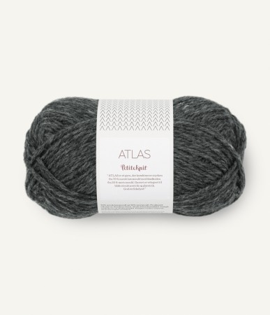 PetiteKnit Atlas Charcoal Melange 1070