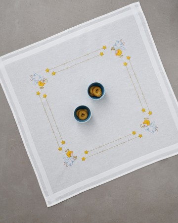 Broderisett Duk engler 27-2662