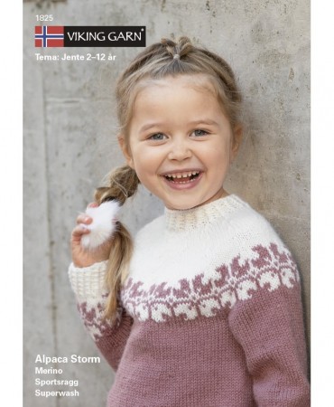 1825 Katalog Alpaca Storm Jente | Viking Garn