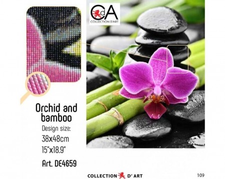 Orchid and bamboo DE4659