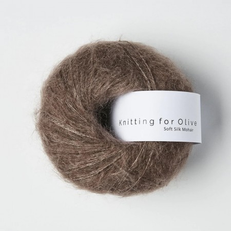 Knitting for Olive Soft Silk Mohair - Blomme-ler Plum Clay