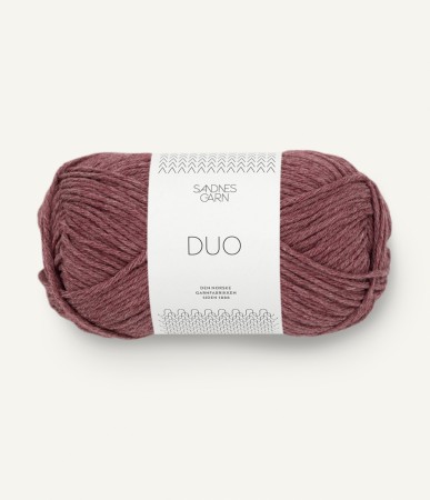 Sandnes Garn  DUO mørk pudderrosa 4344