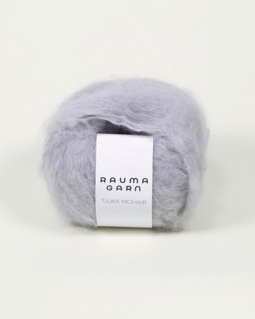 Tjukk Mohair Sølvrev - 057