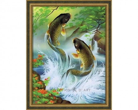 Diamond Painting Koi carps AM1357 30x40cm