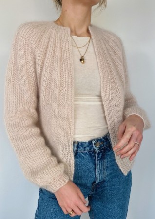 Sunday Cardigan Mohair Edition Oppskrift Petite Knit