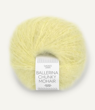 9523 Ballerina Chunky Mohair Lime Punch 