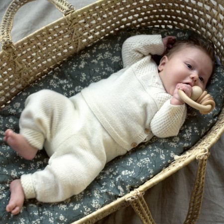 Hjerte hentesett Babyull Lanett 1012