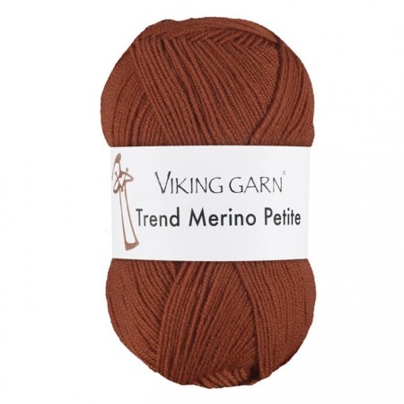 Trend Merino Petite Rødbrun 352