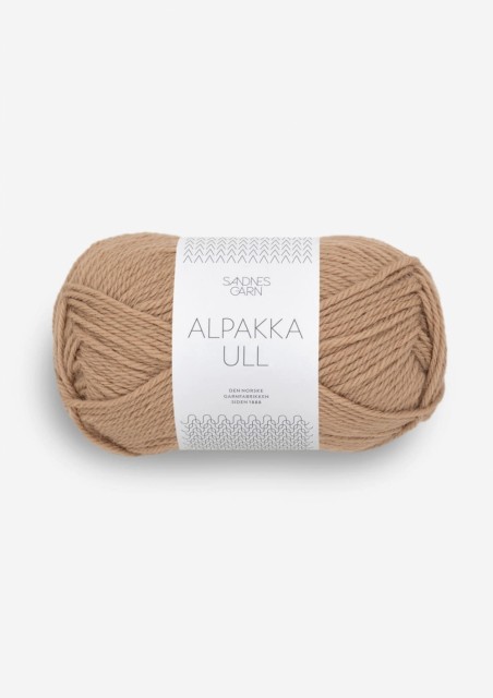 Alpakka Ull Camel 2542