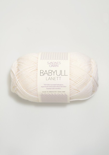 BABYULL LANETT HVIT 1001