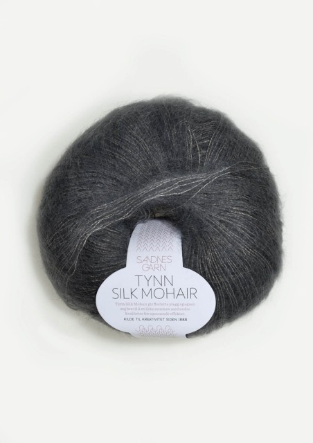 Tynn Silk Mohair Stålgrå 6707