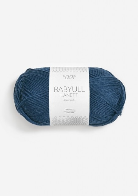 BABYULL LANETT MØRK BLÅ 6062
