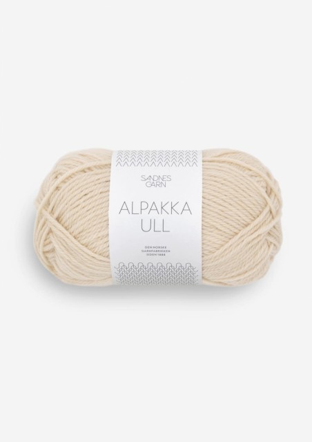 Alpakka Ull Mandel 2511