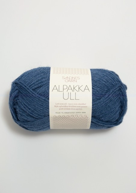 ALPAKKA ULL MØRK BLÅ 6364