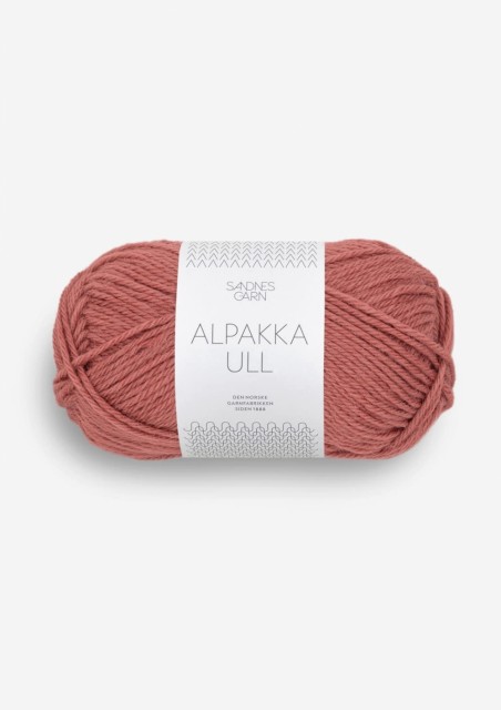 Alpakka Ull Marsala 4034