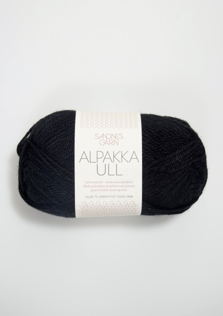 ALPAKKA ULL SVART 1099